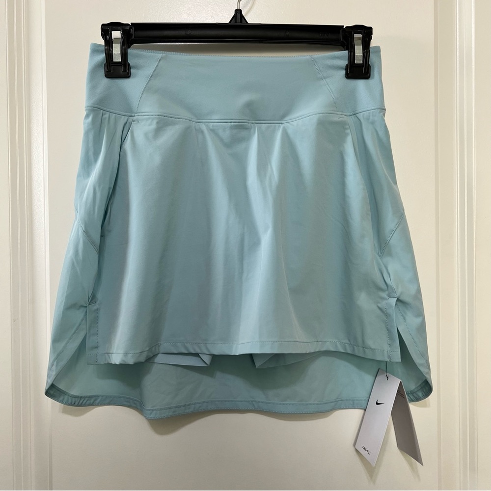 Nike Dri-FIT Bliss Women's Mid-Rise Training Skort, Sky Blue